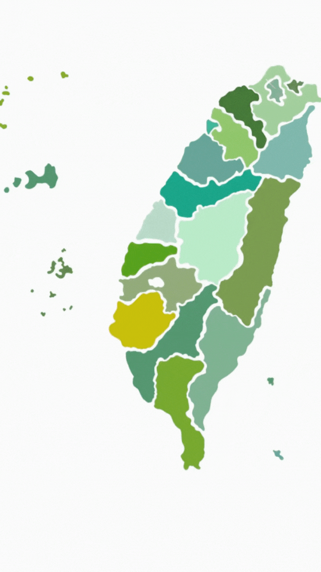 智生活台灣分佈成長